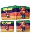 Crash Bandicoot bi-fold wallet